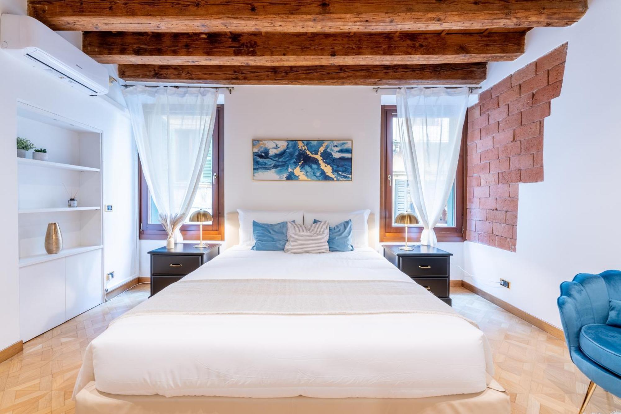 Sgarzerie Luxury Flat 2 Rooms 120Mq Verona Bagian luar foto